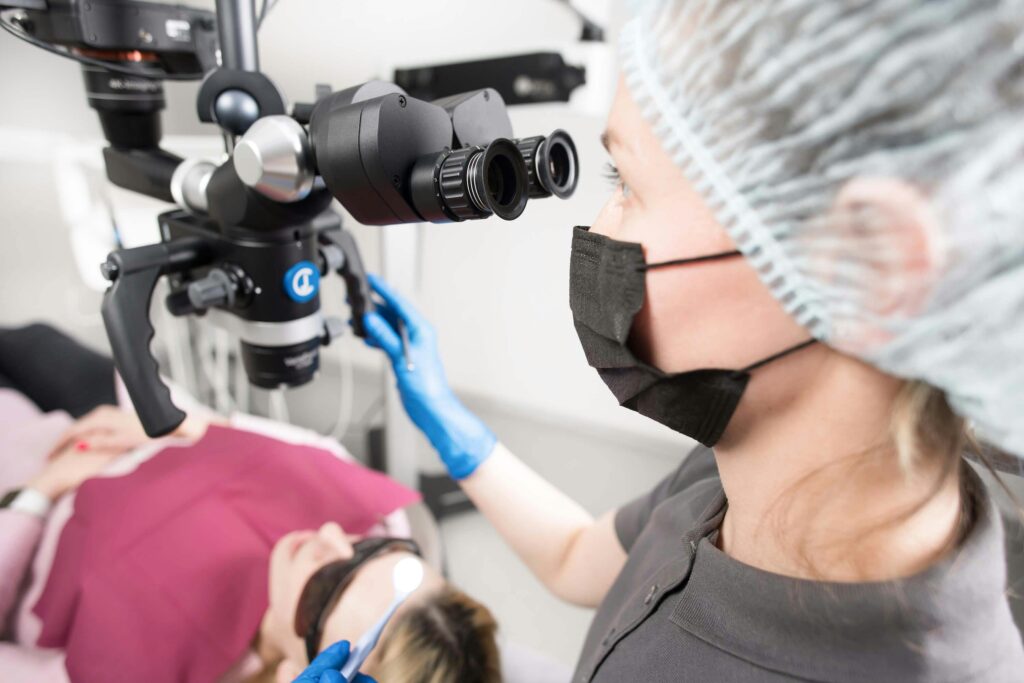 radio dentaire pour des soins dentaires