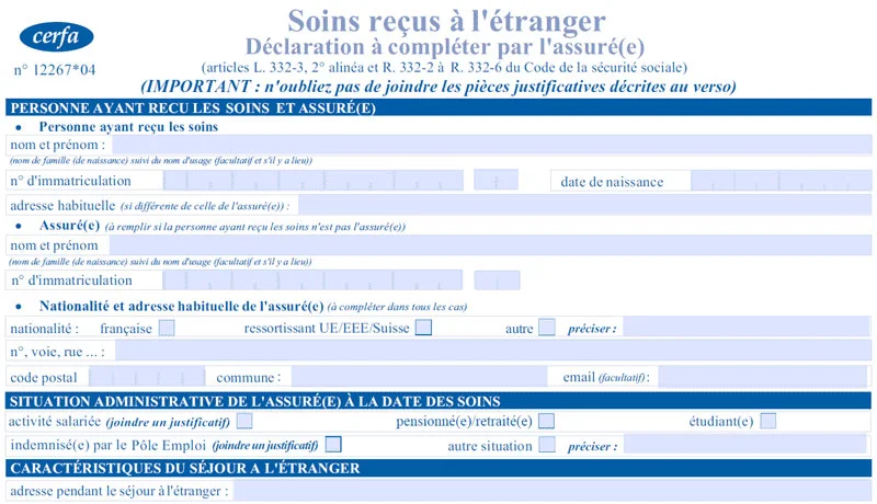 remboursement-soins-dentaire-europe-formulaire-S3125-cpam
