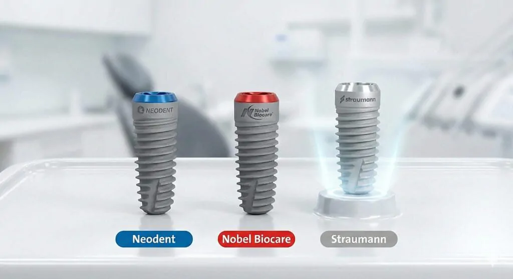 Best Dental Implant Brands Used in Portugal Straumann vs Nobel vs Neodent