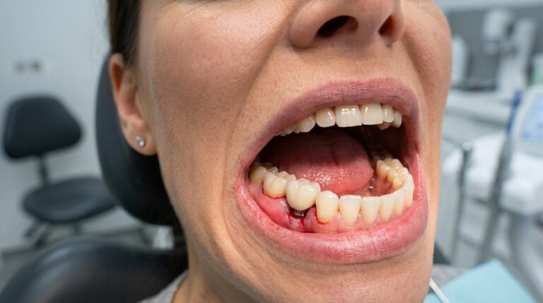 Saignement, gonflement après un implant : normal ou alerte?