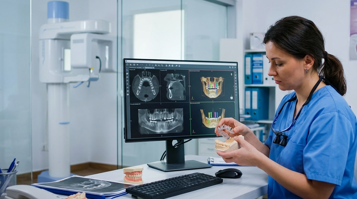 implant dentaire Espagne vs Portugal qualité Straumann chirurgie guidée Porto