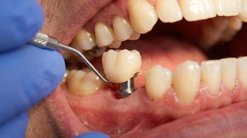 Loose implant crown: why it happens and what to do