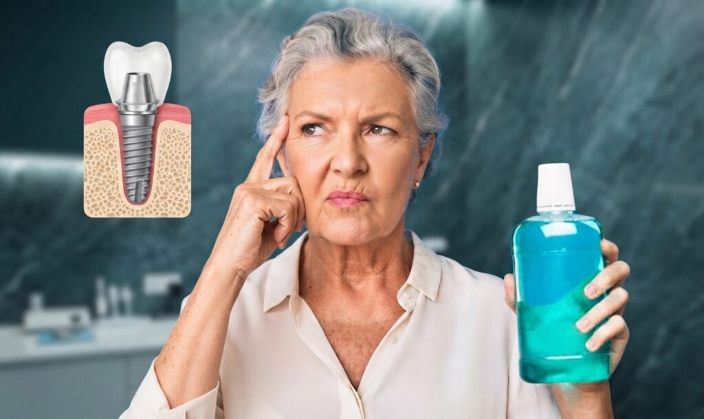Mouthwash after dental implant: rules for chlorhexidine